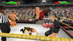 Download Wrestling Empire MOD APK 1.6.9 to experience enhanced gameplay, premium features, and extensive customization in the ultimate wrestling simulation game. 